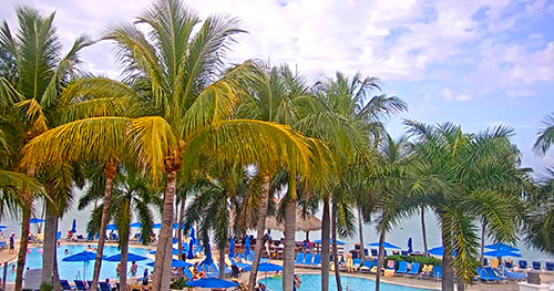 South Seas Resort Pool Webcam on Captiva Florida