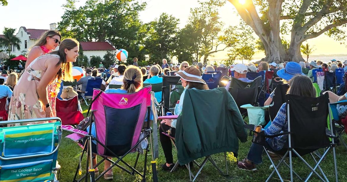 The Caribbean Chillers, a Jimmy Buffett Tribute Band, at Rhythm on the River, Edison Ford Estates, Fort Myers, FL